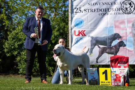 92. 	Suka	Šampiónov	KAZBEGI CHARIZMA	V1, CAC
